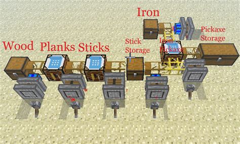 Automatic Crafting Table Minecraft Buildcraft Wiki