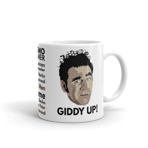 Cosmo Kramer ∣ Giddy Up ∣ Yo Yo Ma Mug Seinfeld Ts Mugs Mugs For Men