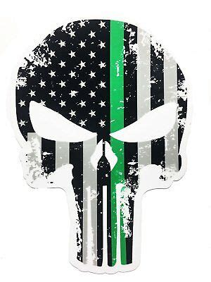 Punisher skull american flag federal agent green line decal. Tattered 5x4 Inch Subdued Us Flag Punisher Skull Decal with Thin green line | eBay