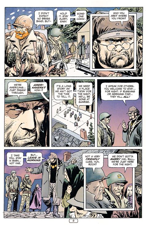 Read Online Sgt Rock The Prophecy Comic Issue 5