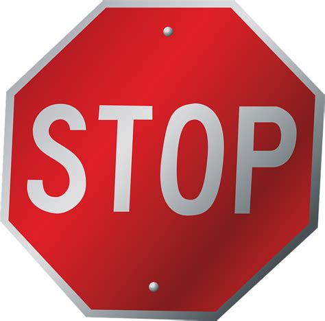 Stop Znak Drogowy Drogowskaz · Darmowa Grafika Wektorowa Na Pixabay