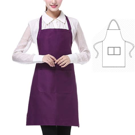 Nk Apron With Pockets Waist Apron 295 Inch Long Kitchen Cooking