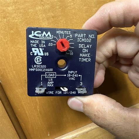 Icm Controls Icm102 Delay On Make Timer Time Delay Relay Ebay