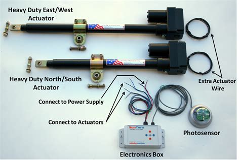 Solar Tracker Tracking Hd Dual Axis Complete Kit Ebay