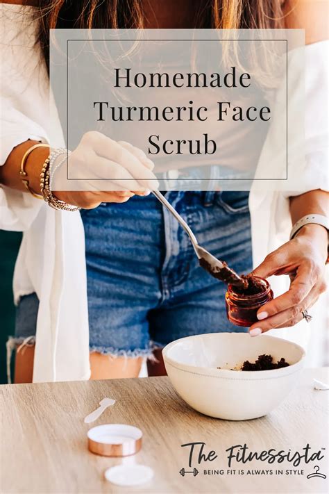 How To Make Turmeric Face Scrub The Fitnessista