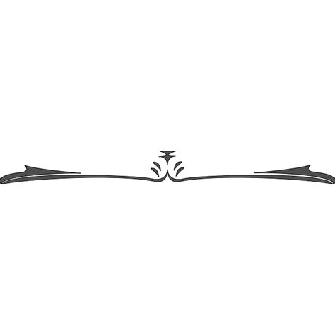 Collection Of Decorative Line Black Png Pluspng