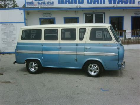 1962 Ford Falcon Club Wagon Showcase Ford Van Ford Falcon Vintage