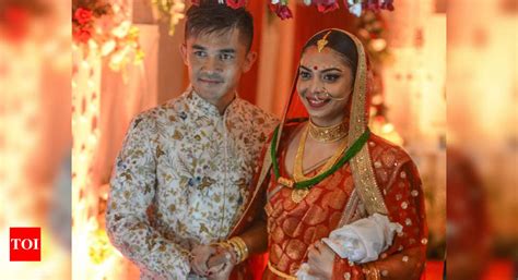 Chhetri Wedding Sunil Chhetri Weds Long Time Girlfriend Sonam Bhattacharya Off The Field News