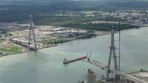 Gordie Howe Bridge Reaches Full Height As Final Steps Of Construction