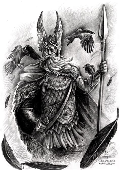Artstation Odin God Of War