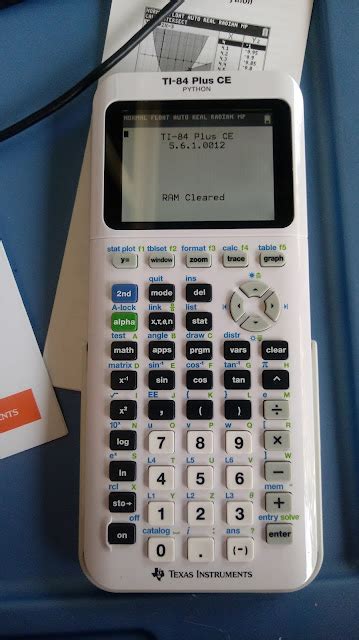Eddies Math And Calculator Blog Review Ti 84 Plus Ce Python