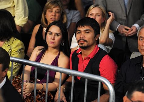 Nicknamed pacman, he is regarded as one of the greate. Manny Pacquiao and his supportive family: wife and children
