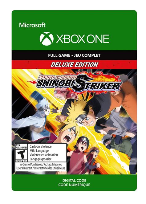 Xbox One Naruto To Boruto Shinobi Striker Deluxe Edition Download Walmart Canada