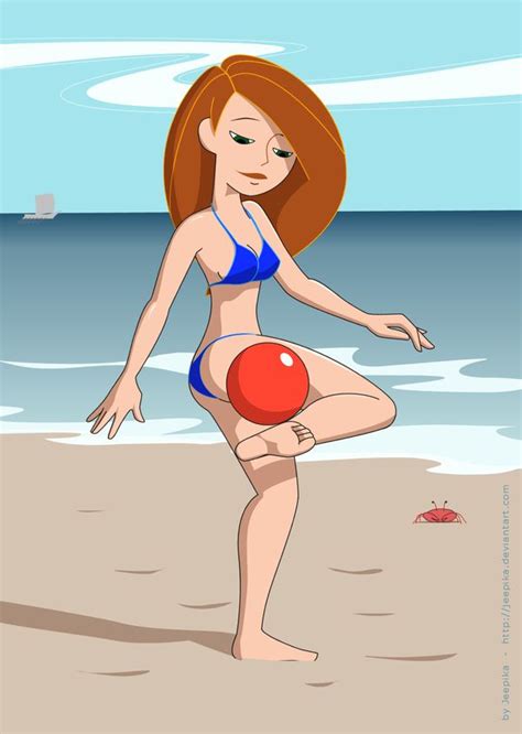 Kim Tricky Ball By Jeepika On Deviantart Kim Possible Disney