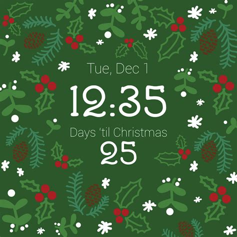 Christmas Countdown Live Wallpaper For Desktop