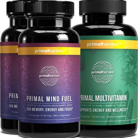 Amazon Primal Harvest Primal Mind Fuel Multivitamin Supplements