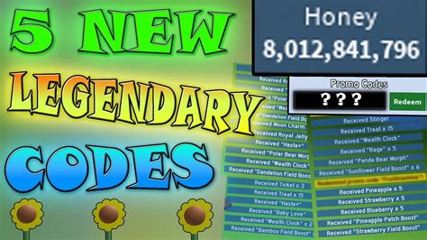 In this guide, we have collected available promotional codes for the game. 5 *NEW CODES* GIVE SO MUCH HONEY!!! - Roblox Bee swarm ...