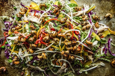 Buttermilk, chicken breasts, vegetable oil, flour, seasoning salt. Ultimate Asian Chicken Chopped Salad | Recipe | Asian ...