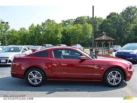 2014 Ford Mustang V6 Premium Coupe In Race Red Photo 2 315799 All