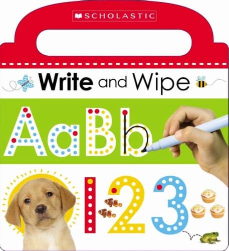 Write And Wipe Abc 123 Board Book By Scholastic 1 Ct Ralphs