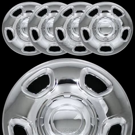 4 Chrome 04 12 Ford F150 17 Wheel Skins Hub Caps Simulators Hubs Lug Rim Covers 94 99 Picclick