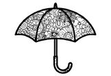 umbrella coloring worksheets teaching resources tpt