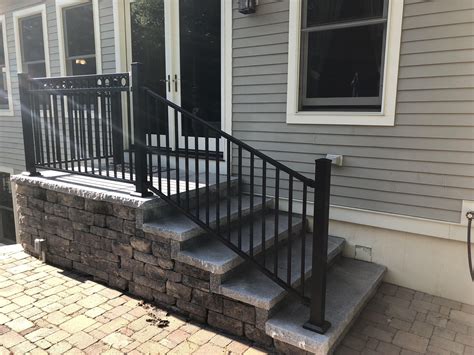 Aluminum Hand Railing For Stairs Or Porch Aluminum Stair Hand And Base Rail 6 Ft White Durable