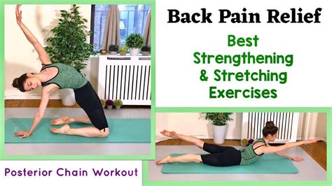 30 Min Back Pain Relief Best Stretching And Strengthening Exercises