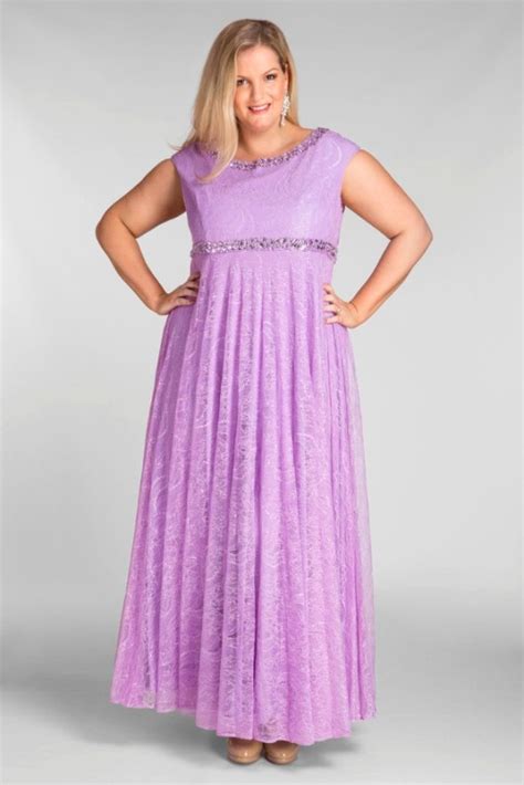 Plus Size Lavender Bridesmaid Dresses Attire Plus Size