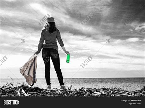 Young Woman Stands Her Image And Photo Free Trial Bigstock