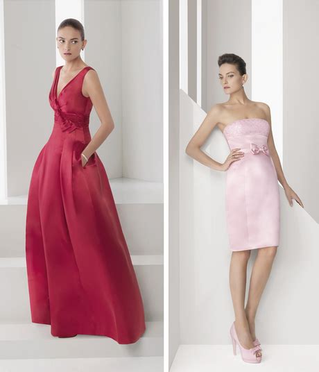 Vestidos de madrina de boda rosa clara