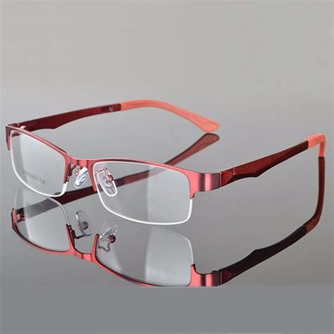 Reven Jate Half Rimless Eyeglasses Frame Optical Prescription Semi Rim Fuzweb Semi Rimless