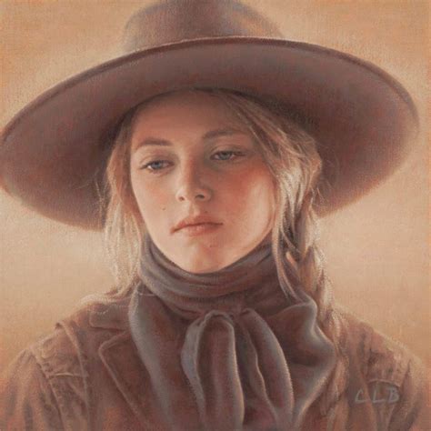 Carrie L Ballantyne Prix De West Female Artists Portrait Cowgirl Art