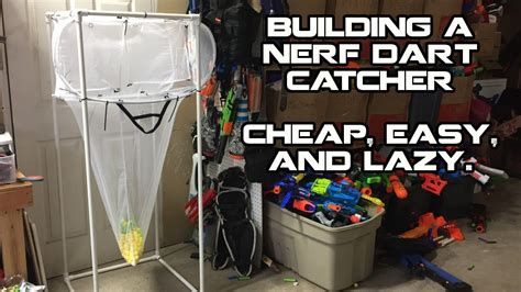 Amazing nerf gun storage nerf dart catcher for only $17! DIY NERF Dart Catcher: Cheaply, Easily, and Lazily. | Walcom S7 - YouTube