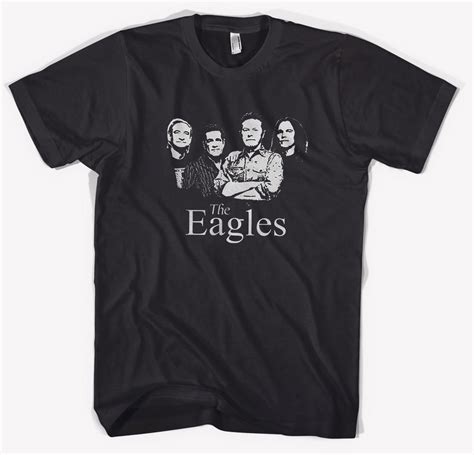 Long road out of eden tour 2008. new THE EAGLES classic rock band decal Men's Black T-Shirt S-3XL #Handmade #BasicTee | Black ...