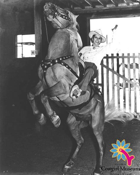 1983 National Cowgirl Hall Of Fame Honoree Reine Hafley Shelton Photo Courtesy Of The