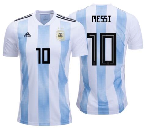 Adidas Lionel Messi Argentina Home Jersey Fifa World Cup 2018 Ebay
