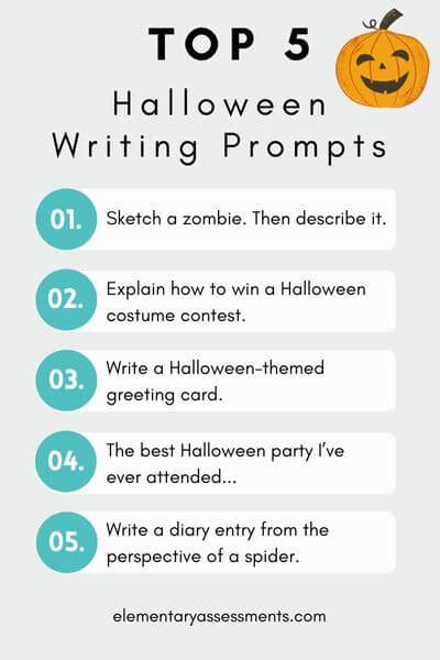 51 Fun Halloween Writing Prompts