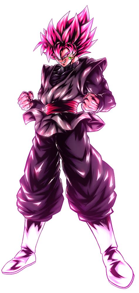 Super Saiyan Rose Goku Black Custom Render By Princeofdbzgames On