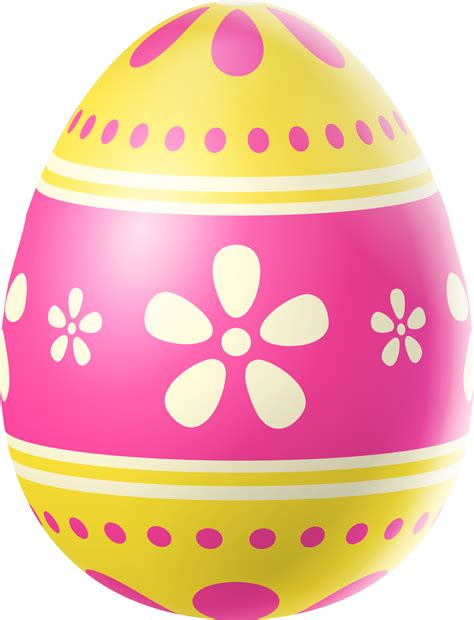 Happy Easter Day Colorful Egg Isolated 14576184 Png