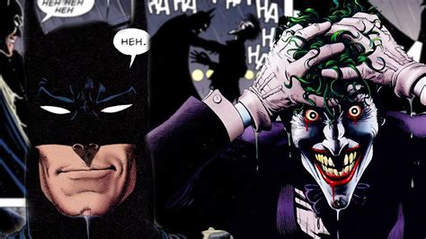 Did Batman Kill Joker In The Killing Joke Youtube