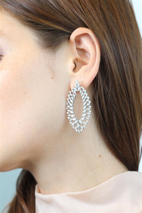 Ruchi New York Diamond Clip On Earrings For Sale At 1stdibs Clip On