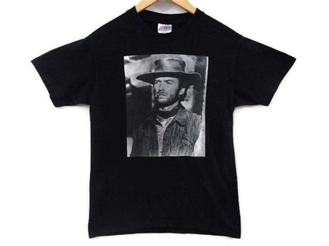Vintage 90s Clint Eastwood T Shirt Small Western Movies Etsy Vintage Outfits Vintage Tees