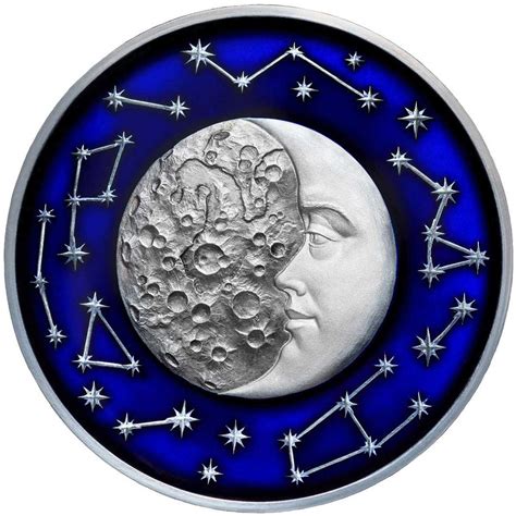 Parisian Producer Art Mint Debuts Its Beautiful Celestial Bodies Range Of Silver Coins Agaunews