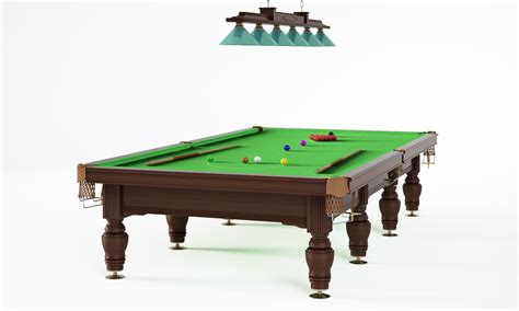Download 9,765 snooker table images and stock photos. Snooker billiard table | 3D model in 2020 | Billiard table ...