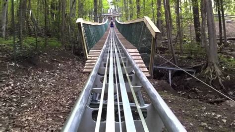 Ridge Runner Slide Ride At Blue Mountain Youtube
