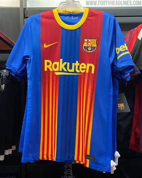 Die trikots des fc barcelona für 2020/21 wurden bereits enthüllt. FC Barcelona 20-21 Viertes Trikot geleakt - Wieder im ...