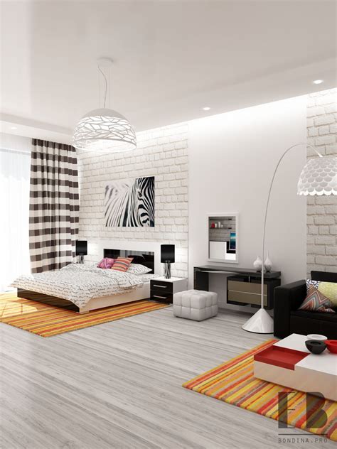 Living Room Bedroom Combo Interior Design Ideas