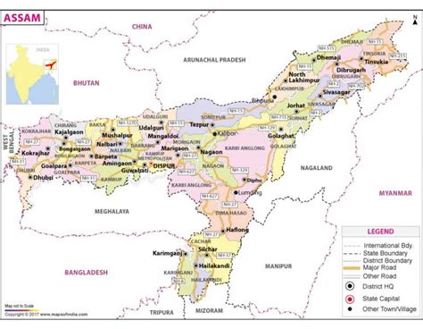 Buy Assam Map Online