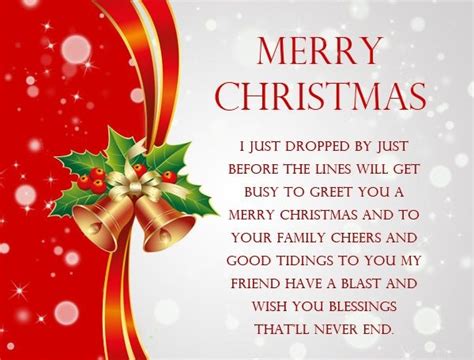 14 Merry Christmas Messages For Friends Vitalcute